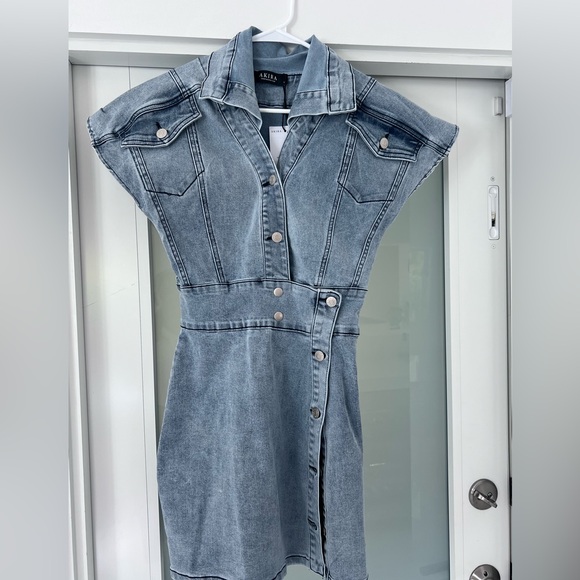 AKIRA | Dresses | Akira Denim Dress | Poshmark